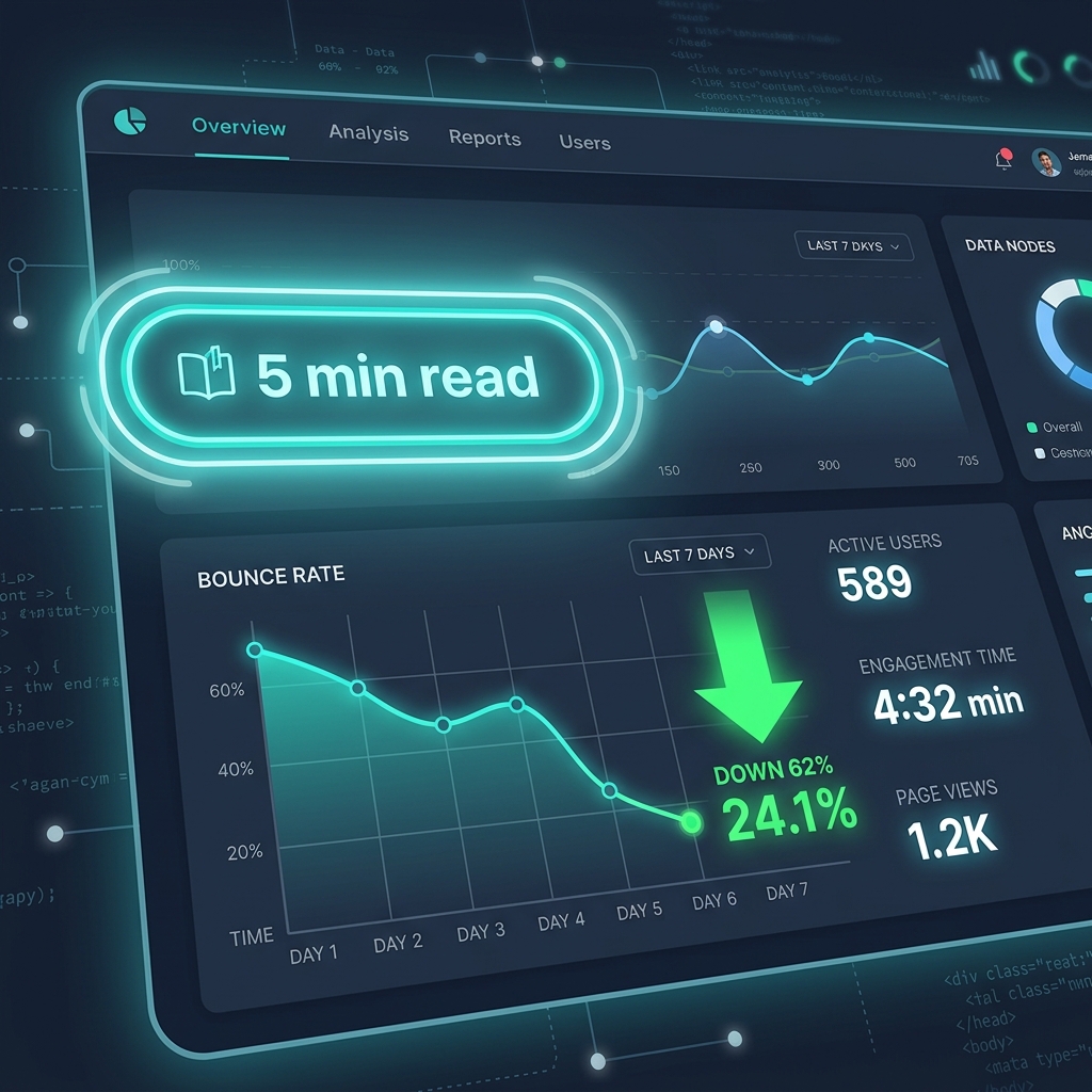 Using Reading Time as an SEO Strategy to Reduce Bounce Rates